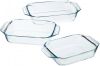 Pyrex Optimum Ovenschalen 39 X 28 Cm 35 X 32 Cm 31 X 20 Cm Set Van 3 online kopen